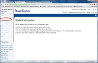 Open Backpack in PowerTeacher Open Backpack in PowerTeacher